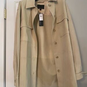 Banana Republic Suede Shirt